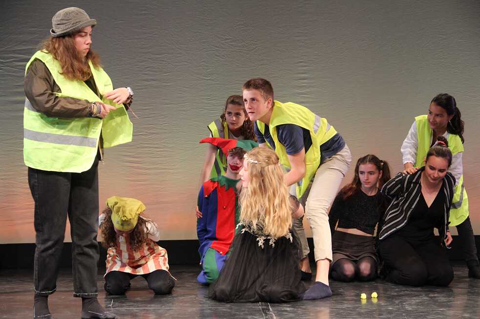 Schülertheater aus Frankreich