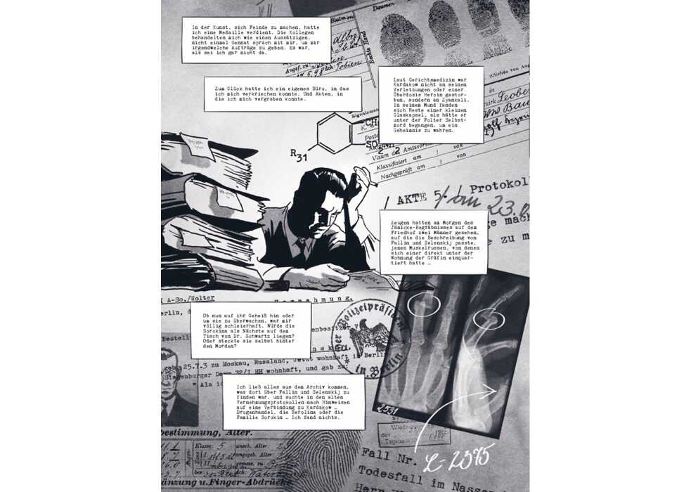 Anyone who can’t get enough of the hit TV series “Babylon Berlin” can also enjoy Volker Kutscher’s version of 1920s Berlin in comic format. 
