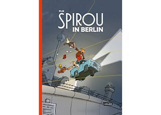 Ebenfalls ein belgischer Klassiker: Der Hotelpage Spirou unternimmt eine Reise in das Berlin der Wendezeit und trägt zum Fall der Berliner Mauer bei.