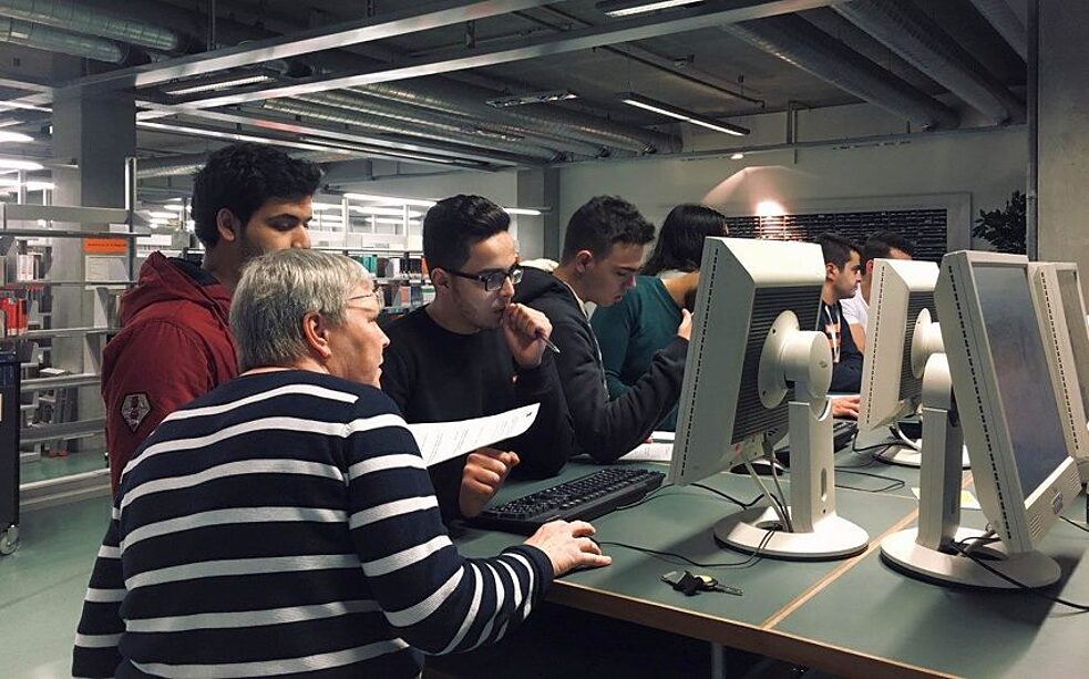 اطلعنا على نظام المكتبة المركزية لجامعة برلين التقنية التي تعد المكتبة الأكبر في مجال العلوم الطبيعية والهندسية في منطقة ولايات برلين وبراندنبورج"