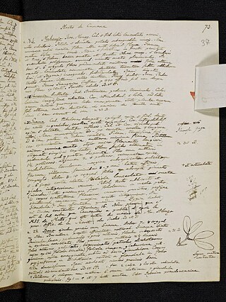 Fragmento del diario Voyage d´Espagne aux Canaries et à Cumaná Obs. de Juin à Oct. 1799, escrito por el naturalista prusiano Alexander von Humboldt, editado por Ulrike Leitner con la colaboración de Sandra Balck, Carmen Götz, Eberhard Knobloch, Ulrich Päßler y Oliver Schwarz. Cortesía: edition humboldt digital, proyecto coordinado por Ottmar Ette. Berlin-Brandenburgische Akademie der Wissenschaften, Berlín. Version 4 of 27.05.2019. URL: https://edition-humboldt