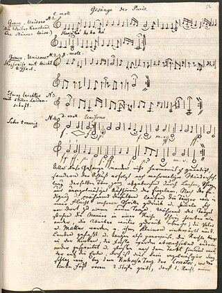 Página del diario de viaje del naturalista alemán Carl von Martius con el registro de los cantos de los indios puri, 1818. Extraída del libro Martius, de Pablo Diener y Maria de Fátima Costa. Río de Janeiro, Editora Capivara, 2018.