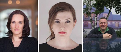 Terezia Mora, Olga Grjasnowa, Thomas Meinecke 