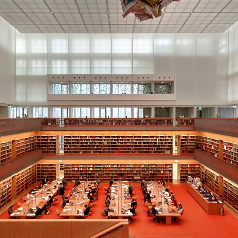 Κρατική Βιβλιοθήκη Βερολίνου – Πολιτιστική Κληρονομιά του Πρωσικού Κράτους, κτίριο της οδού «Unter den Linden»