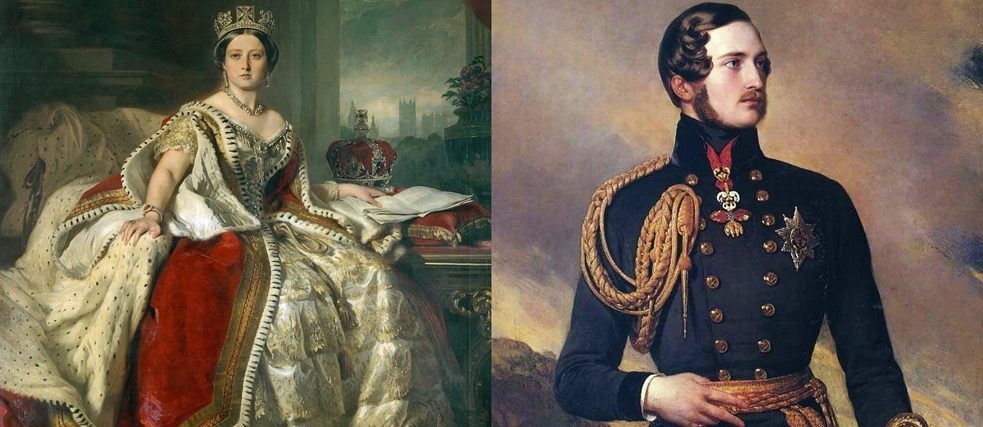 Königin Victoria und Prinz Albert