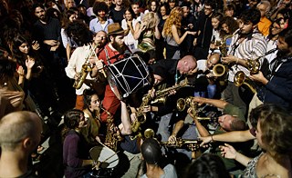Agios Lavrentios Brass Band © Foto (Ausschnitt): Nicolas Chrysos Agios Lavrentios Brass Band