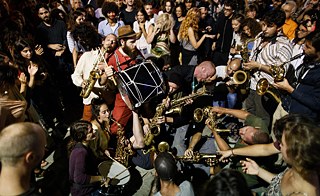 Agios Lavrentios Brass Band &copy; Foto (Ausschnitt): Nicolas Chrysos Agios Lavrentios Brass Band