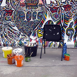 La East Side Gallery à Berlin