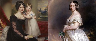 Victoria and her mother | Young Queen Victoria