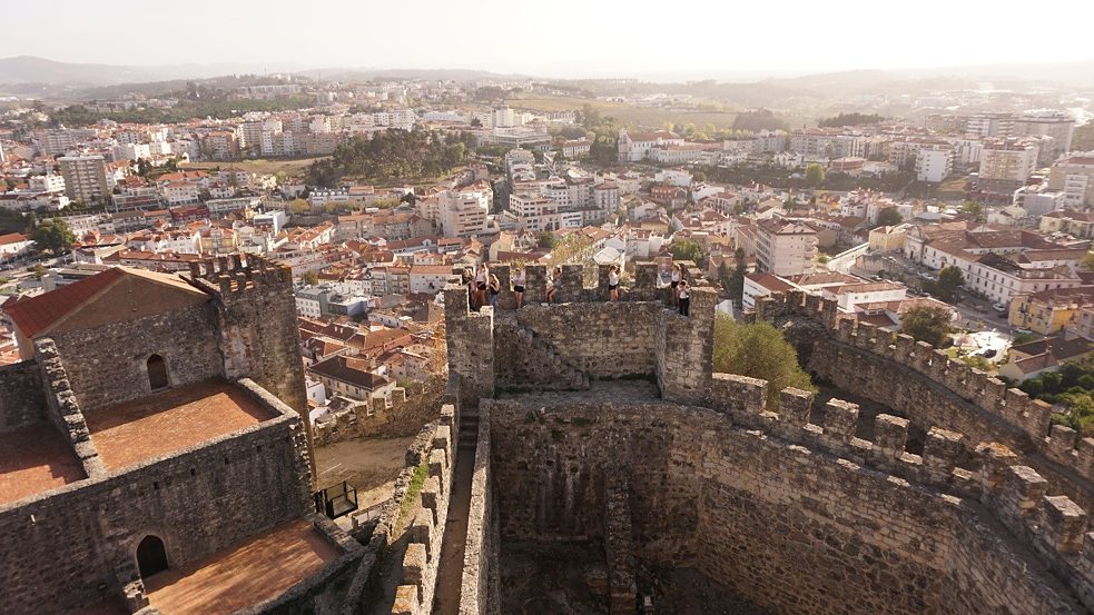 Nachmittags besuchten wir die Burg in Leiria