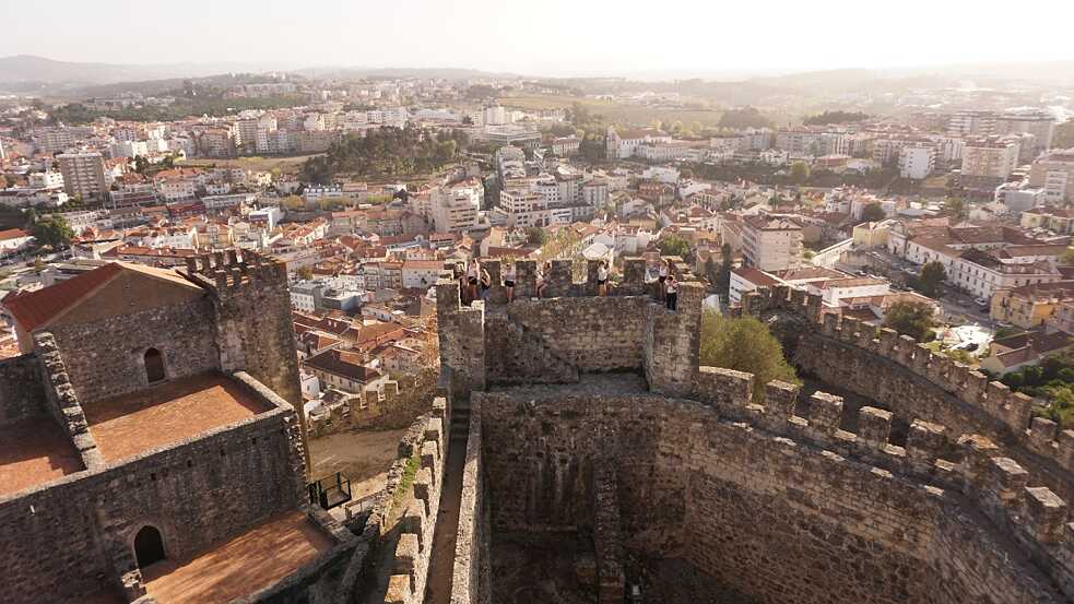 Nachmittags besuchten wir die Burg in Leiria