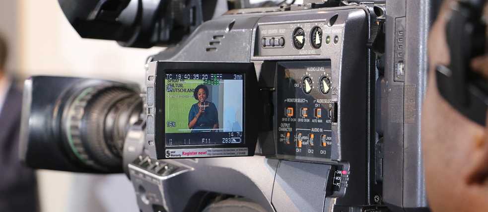 The discussion was broadcast live on SABC News