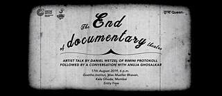 The End of Documentary Theatre
