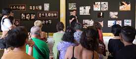 Artist talk and walk by Hannes Wiedemann