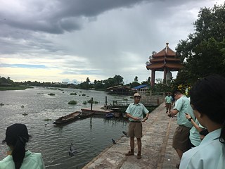 Auf dem Schulausflug- immer für ein gutes Foto posen