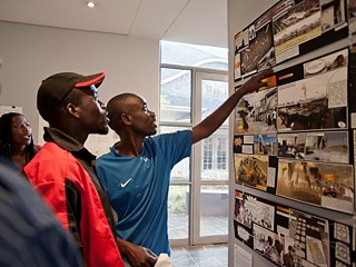 Comic des Architekturstudenten Jaco Jonker im Rahmen der Wanderausstellung Marlboro South.