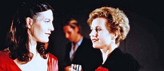 Angela Winkler and Hannah Schygulla in Margarethe von Trotta’s Sheer Madness 