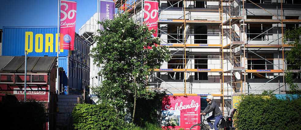 Bauprojekte am Mauerpark