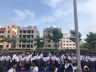 Begrüßung bei der Assembly