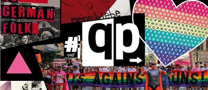 Queer für Deutschlernende – das Cover von „QP“