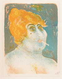 Otto Dix, Maquerelle, 1923  &copy; (Otto Dix) VG Bild-Kunst, Bonn Otto Dix, Maquerelle, 1923 