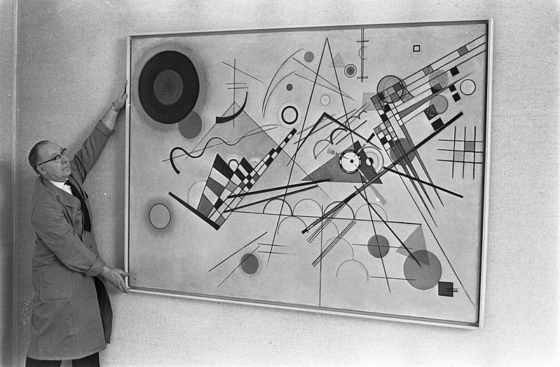 Vassily Kandinsky, Bauhaus-Exhibition in the Stedelijk-Museum