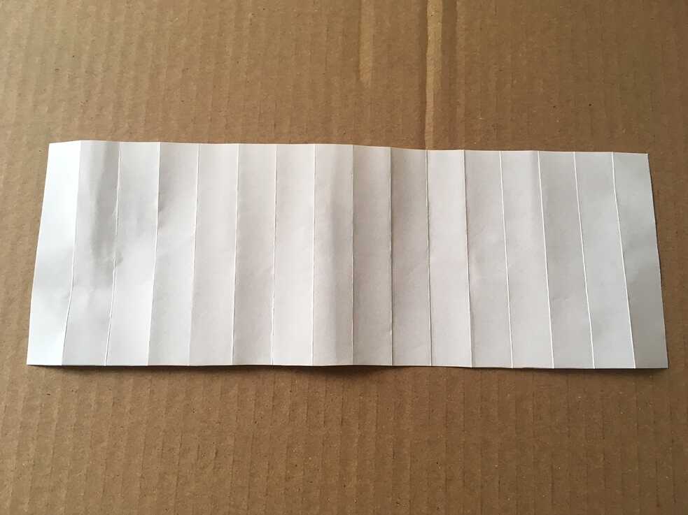 Folding instructions