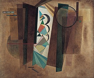 Vassily Kandinsky, 1933 - Développement en brun