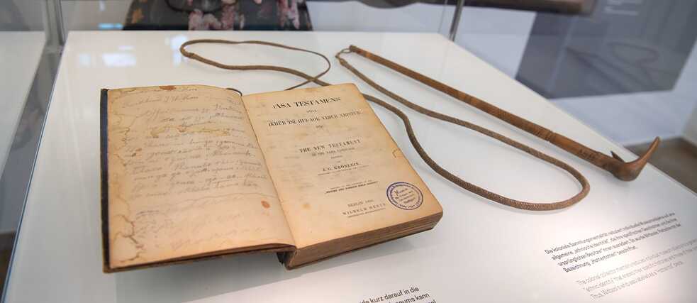 Namibian national hero Hendrik Witbooi probably never dreamed that his whip and bible would one day be the stuff of international controversy.