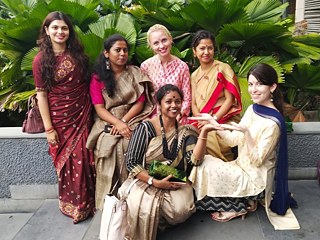 Meine Kolleginnen und ich am Teacher's Day