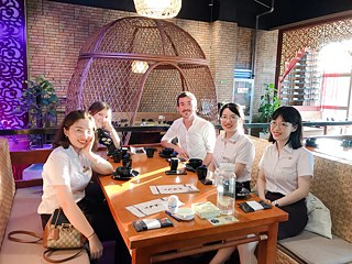 Der gemeinsame Abschluss der ersten Woche