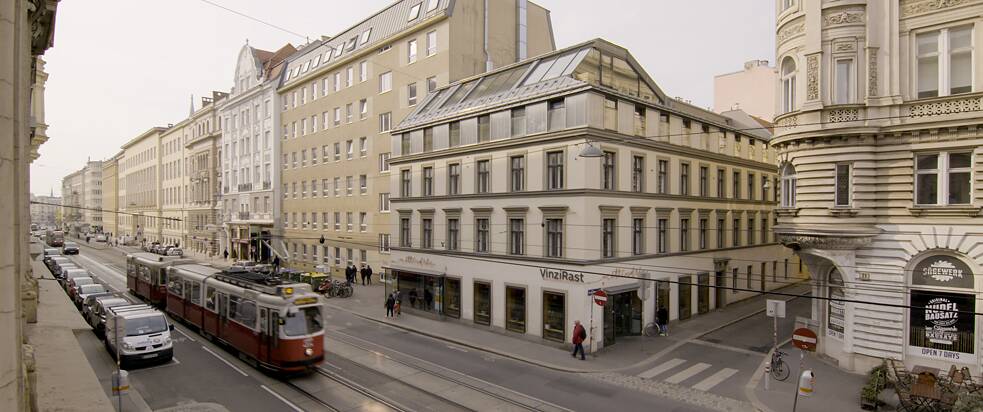 Standbild aus dem CCA Film "What it takes to make a home" - Ansicht Vinzi Rast