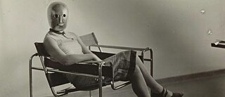 Woman in clubchair
