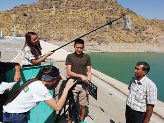 Интервью с главой плотины в водохранилище Хисорак