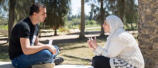 Ländertandem Nariman & Mohamed