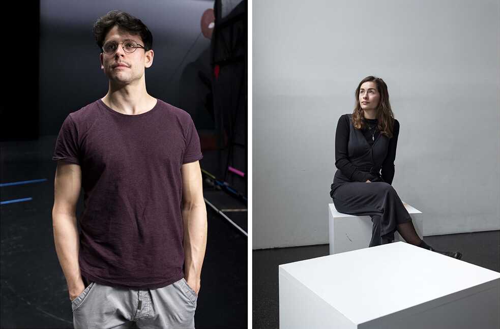 Ο Paul Oldenberg και η  Anne-Kathrin Hartmann.