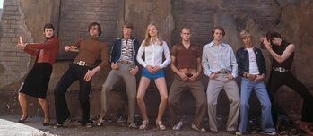 Jugendliche in der DDR in den 1970er-Jahren – Szene aus dem Film „Sonnenallee“