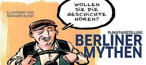 Berliner Mythen Plakatausstellung