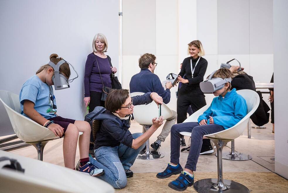 VR Stationen. Humboldt Forum Berlin