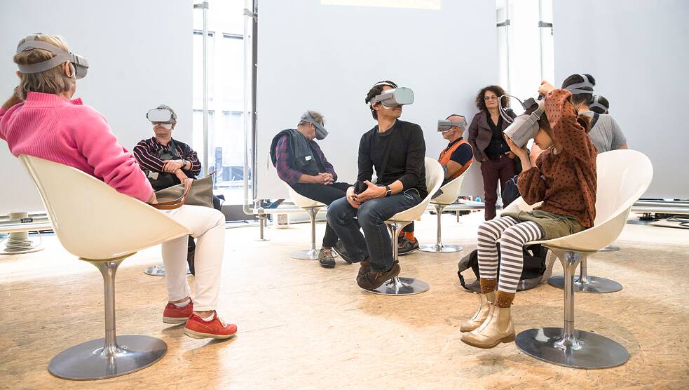 VR Stationen. Humboldt Forum Berlin