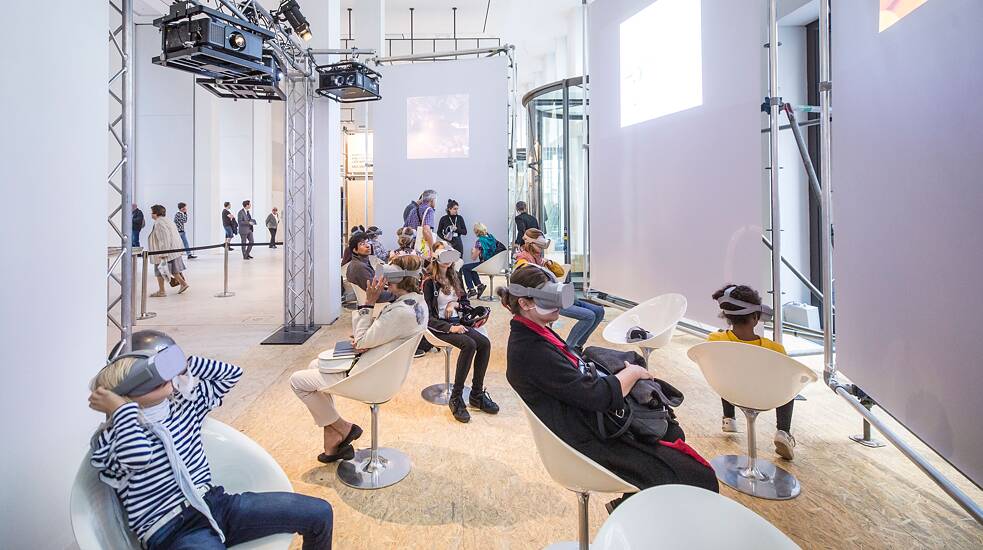 VR Stationen. Humboldt Forum Berlin