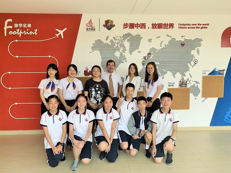 Ein Abschlussfoto zur Erinnerung an den Vortrag