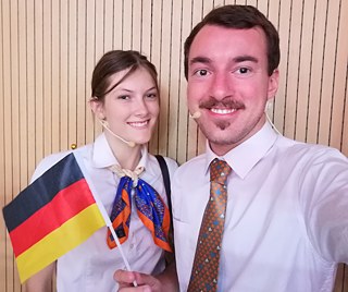 Hinter der Bühne kam durchaus etwas Lampenfieber auf