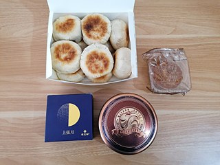 Meine Auswahl unterschiedlicher Mondkuchen