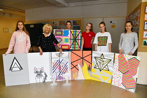 Tape that. Schülerworkshop und künstlerische Installation