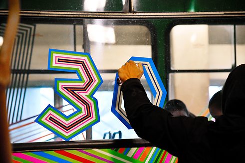 Tape that. Schülerworkshop und künstlerische Installation