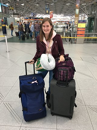 40 Kilo Gepäck für die nächsten drei Monate © © Hanna Schnittger 40 Kilo Gepäck für die nächsten drei Monate