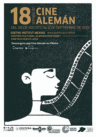 Cartel 18 Semana de Cine Alemán Mty &copy;   Cartel 18 Semana de Cine Alemán Mty