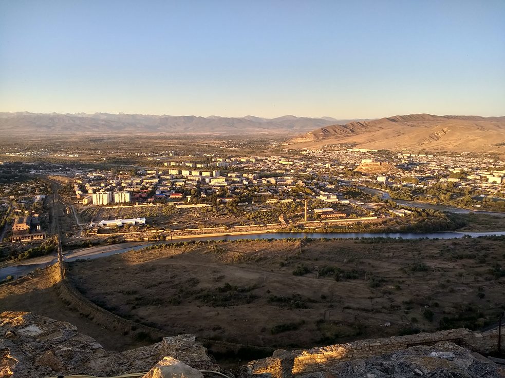 Blick auf Gori 