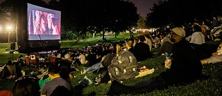 Guests at Christie Pitts Film Screening